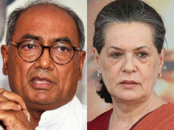 Cong. removes Digvijaya Singh as Telangana incharge Cong. removes Digvijaya Singh as Telangana incharge