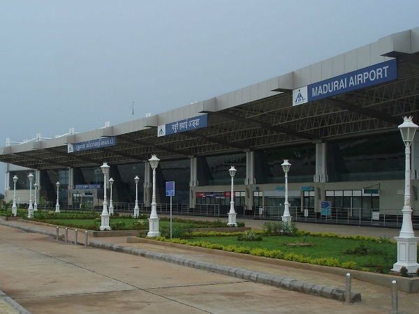 Madurai airport wall collapses Madurai airport wall collapses