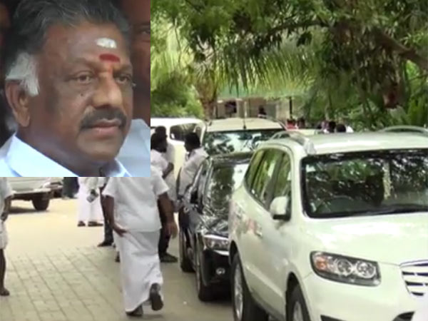 O.Paneerselvam conducts meeting with the cadres video O.Paneerselvam conducts meeting with the cadres video