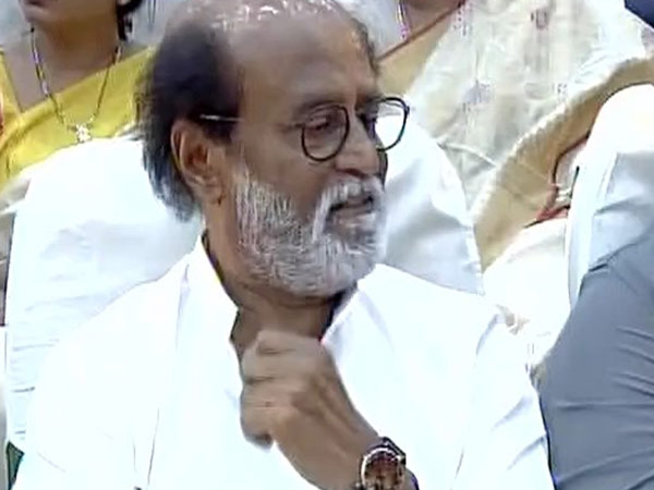Rajinikanth praises MK Stalin for completing Murasoli function Rajinikanth praises MK Stalin for completing Murasoli function