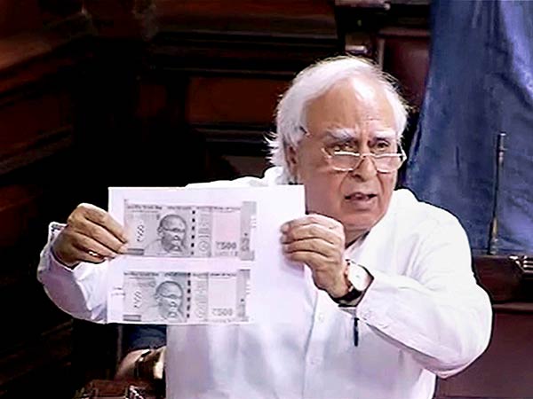 Two types of Rs 500 notes? disrupts Rajya Sabha Two types of Rs 500 notes? disrupts Rajya Sabha