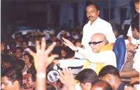 Karunanidhi Campaigning in Cheppakam