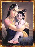 Krishna With Yasodha