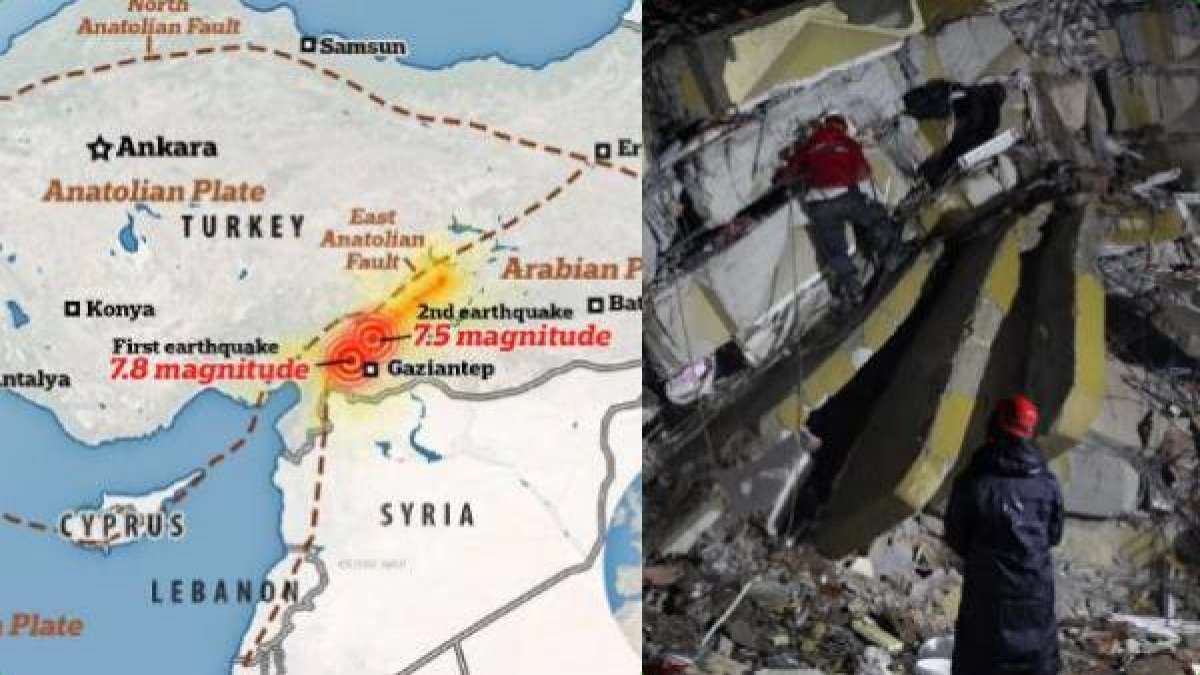 ஷாக்கிங்.. உலக மேப்பில் 10 மீட்டர் அப்படியே நகர்ந்த துருக்கி.. ஆய்வாளர்