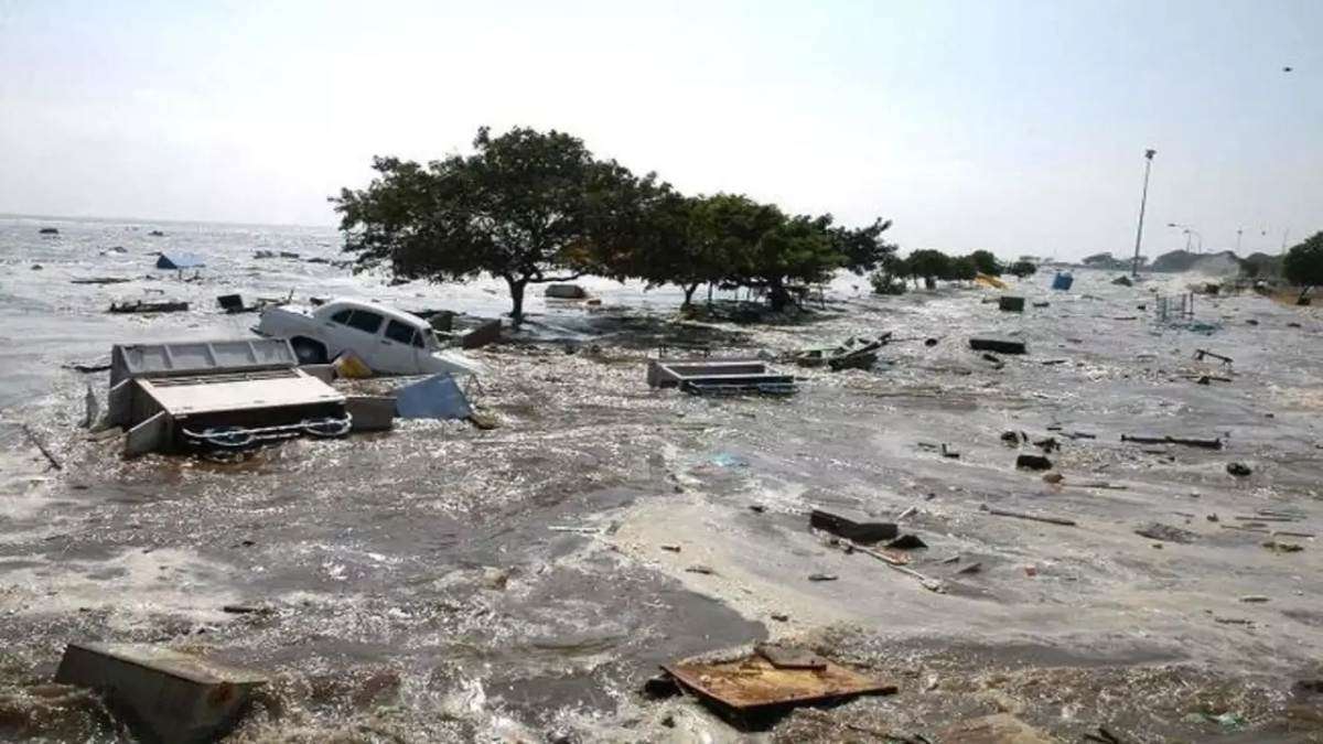 Indonesia Earthquake..Gelombang tsunami yang menyapu Chennai pada tahun 2004..Ribuan nyawa hilang |  Indonesia Earthquake: Gelombang tsunami yang menyapu Chennai pada tahun 2004 Ribuan nyawa hilang