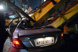 Hyderabad bridge collapse