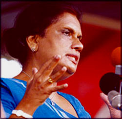 Chandrika Kumaratunga