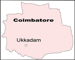 Coimbatore map Coimbatore map