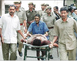 died person with police officials