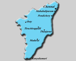 Tamilnadu map Tamilnadu map