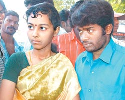 Nameetha with Senthilkumar Nameetha with Senthilkumar