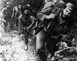 Fidel in battle field Fidel in battle field