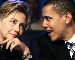 Hillary Clinton and Obama Hillary Clinton and Obama