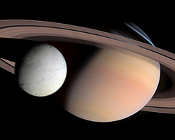 Enceladus and Saturn Enceladus and Saturn