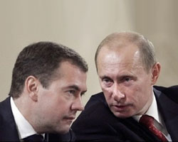 Putin and Medvedev Putin and Medvedev