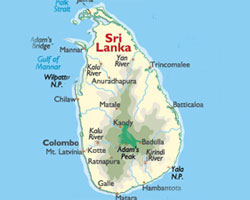 Srilanka map Srilanka map