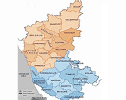 Karnataka Map Karnataka Map
