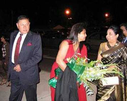 Janaka with his wife Janaka with his wife