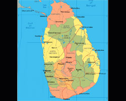 Sri Lanka map Sri Lanka map