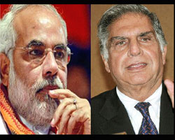Modi and Ratan Tata Modi and Ratan Tata