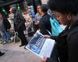 Obamas news paper Obamas news paper