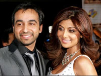 Shilpa with Raj Kundra Shilpa with Raj Kundra