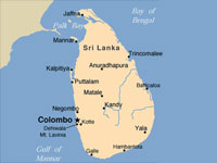 Sri Lanka map Sri Lanka map
