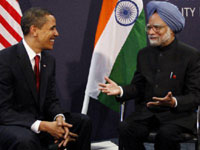 Manmohan singh with Obama Manmohan singh with Obama