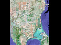 Satellite image of Tamil Nadu Satellite image of Tamil Nadu