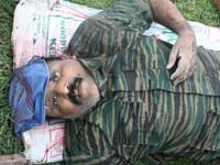 Body of Prabhakaran Body of Prabhakaran