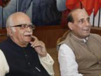 Advani with Rajnath Advani with Rajnath