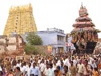 AdiTabasu in Sangaranar Swamy Temple AdiTabasu in Sangaranar Swamy Temple
