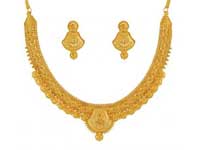 Gold necklace Gold necklace