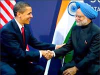 Manmohan singh with Obama Manmohan singh with Obama
