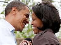 Barrack Bbama and Michelle Barrack Bbama and Michelle