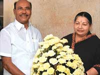 Ramadoss with Jayalalitha Ramadoss with Jayalalitha