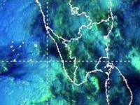 Satellite view of Tamil Nadu Satellite view of Tamil Nadu