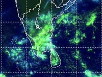 Satellite image of Tamil Nadu Satellite image of Tamil Nadu