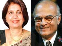 Nirupama Rao and Shiv Shankar Menon Nirupama Rao and Shiv Shankar Menon