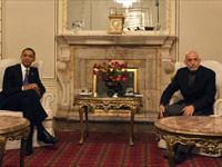 Obama and Karzai Obama and Karzai