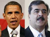 Obama and Gilani Obama and Gilani