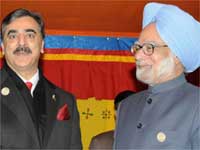 Manmohan Singh and Gilani Manmohan Singh and Gilani