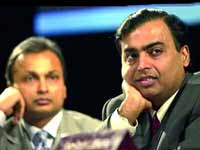Anil Ambani and Mukesh Ambani Anil Ambani and Mukesh Ambani