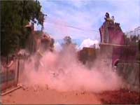 British period arch demolished at Tenkasi British period arch demolished at Tenkasi