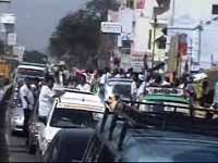 ADMK protest in Madurai ADMK protest in Madurai