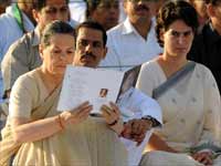 Sonia Gandhi and Robert Vadra Sonia Gandhi and Robert Vadra