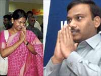 Kanimozhi and Raja Kanimozhi and Raja