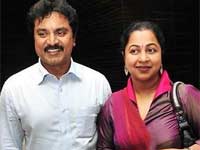 Sarath Kumar and Radhika Sarath Kumar and Radhika