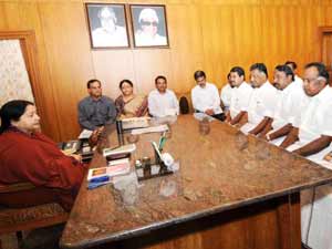 CM's Review Meeting to Resolve the issues of Tirupur Dyeing Units CM's Review Meeting to Resolve the issues of Tirupur Dyeing Units