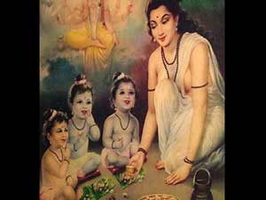 Dattatreya and Anasuya Dattatreya and Anasuya